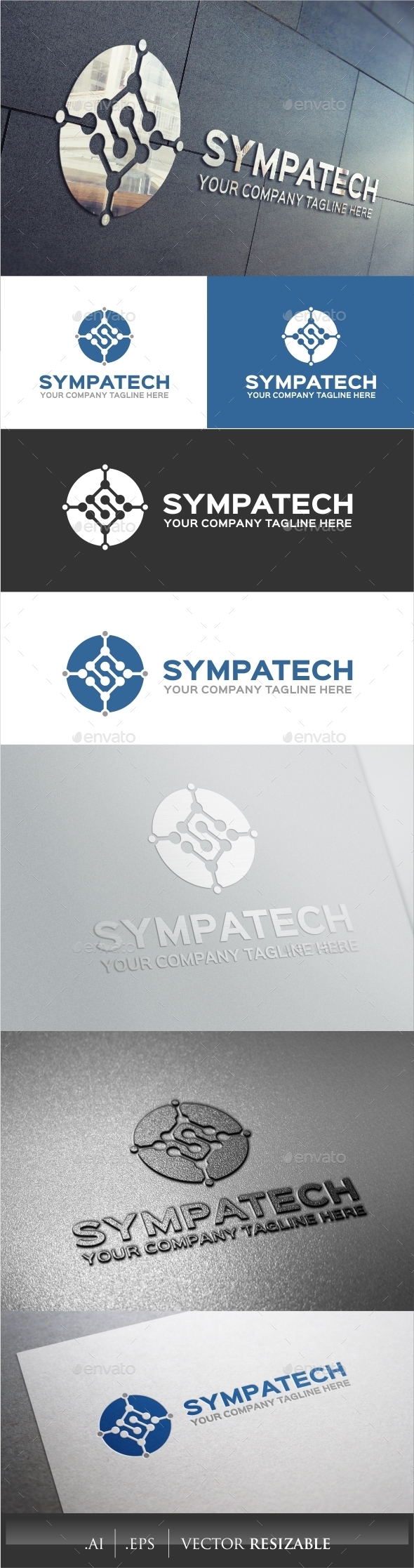 S Letter Logo - Letters Logo Templates