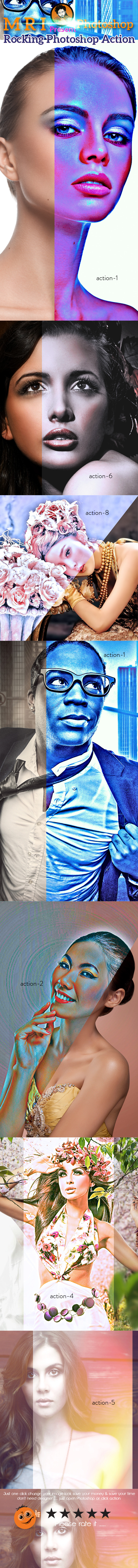 Rocking Photoshop Action - Actions Photoshop