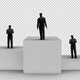Tiny People Standing On a Podium Tiny People Standing On a Podium - VideoHive Item for Sale