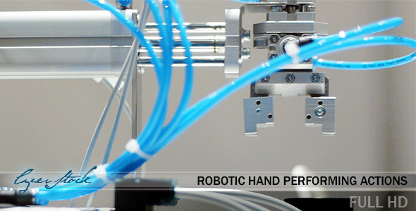 Robotic Hand Performing Actions 2