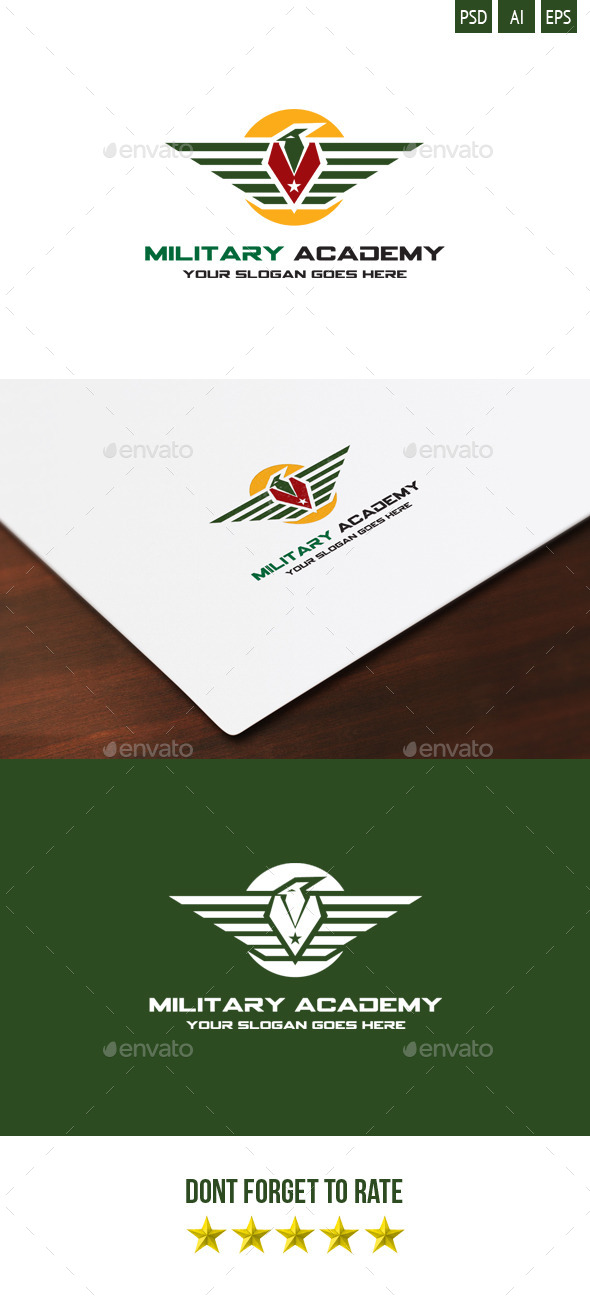 Military Academy logo - Symbols Logo Templates