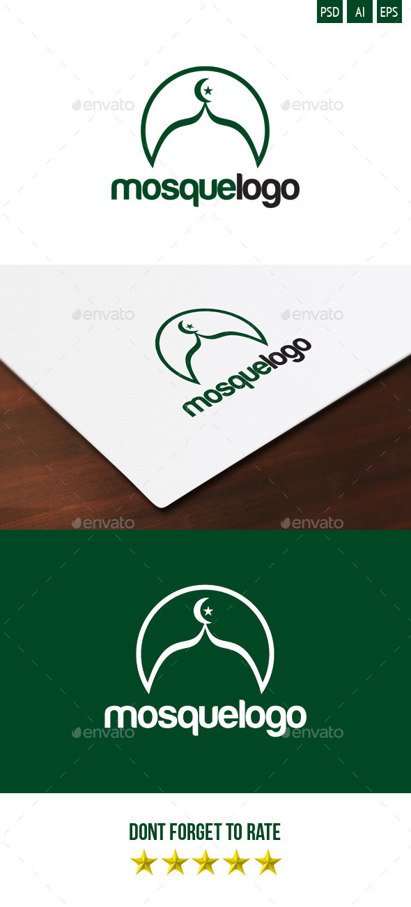 Mosque logo - Symbols Logo Templates