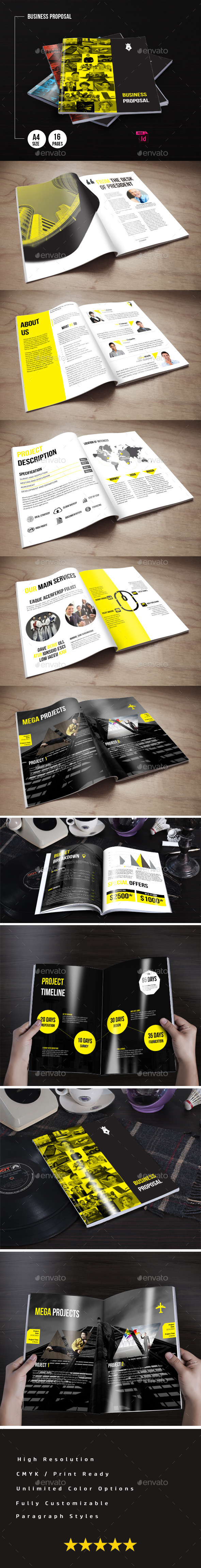 Business Proposal - Proposals & Invoices Stationery