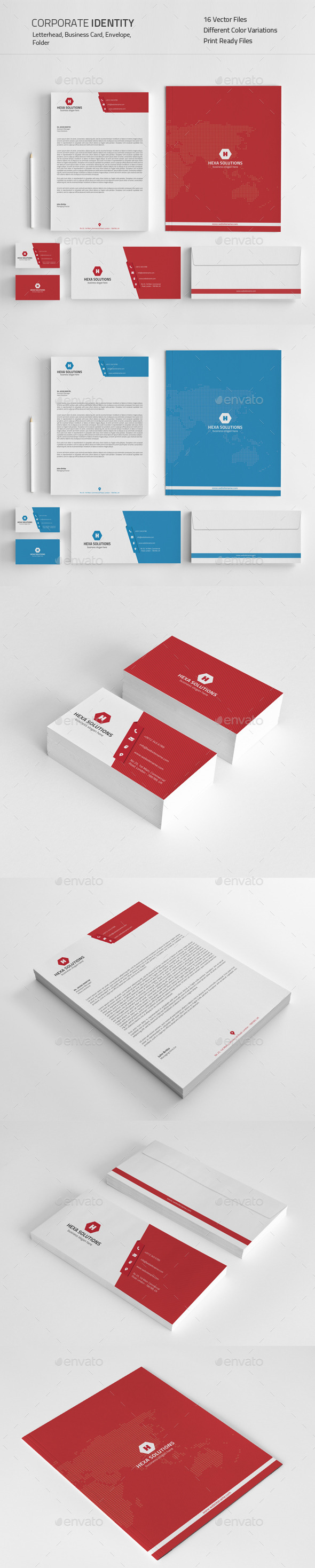 Corporate Identity 03 - Stationery Print Templates