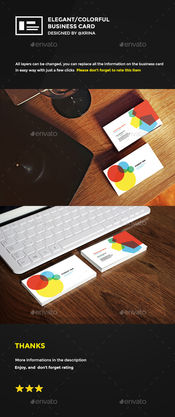 Elegant Business Card - Corporate Business Cards