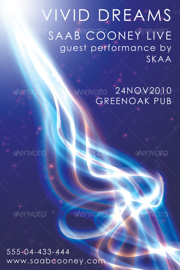 Light Flow Flyer/Poster