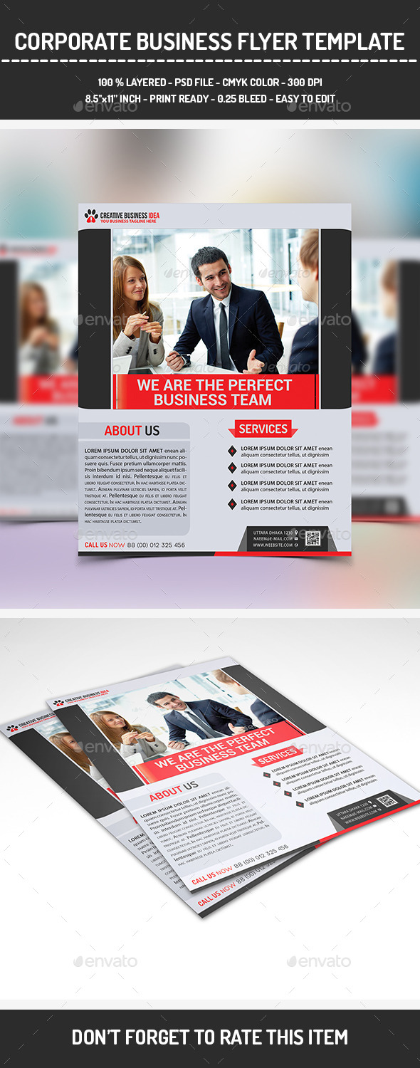 Corporate Flyer Template - Corporate Flyers