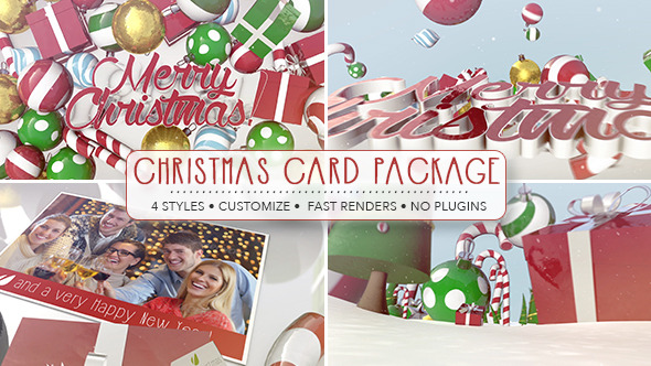 Christmas Card Package
