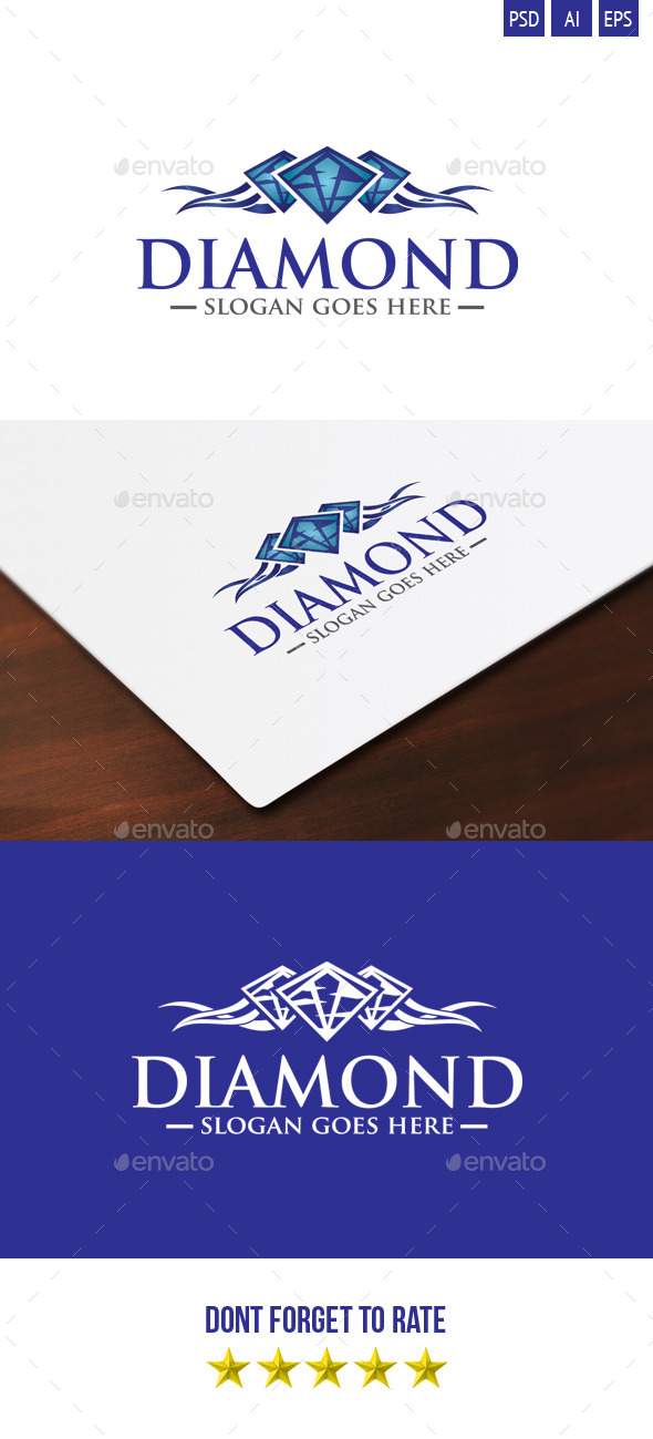 Diamond Logo - Objects Logo Templates