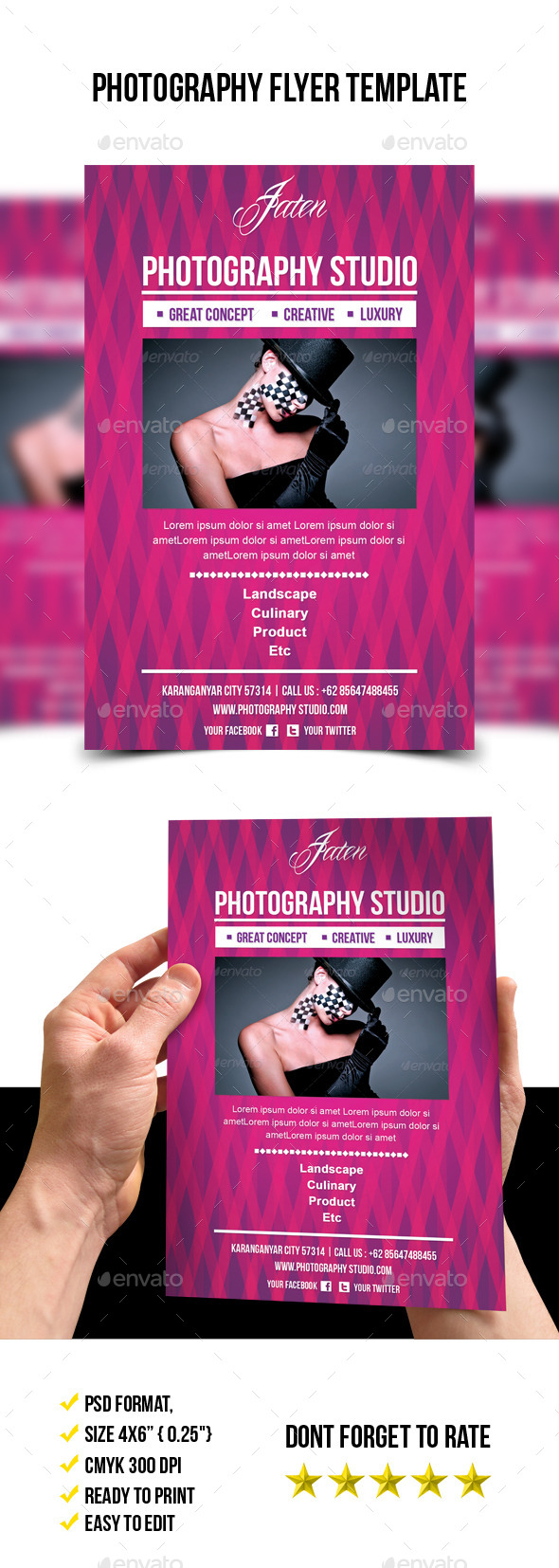 Photography Studio Flyer - Corporate Flyers