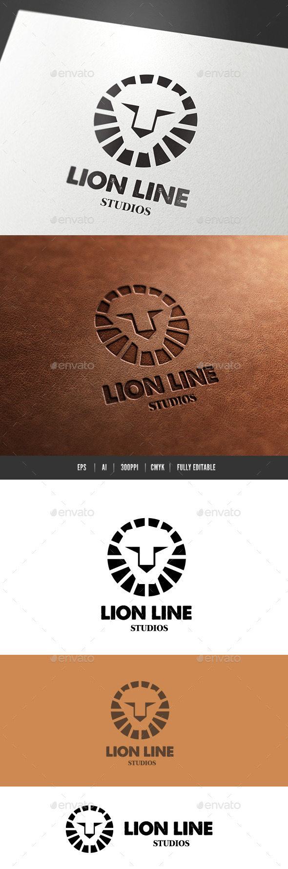 Lion Line - Crests Logo Templates