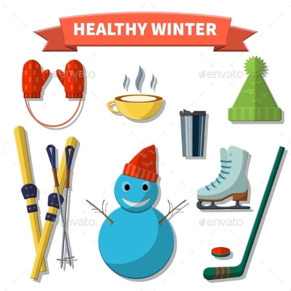 Healthy Winter - Travel Conceptual