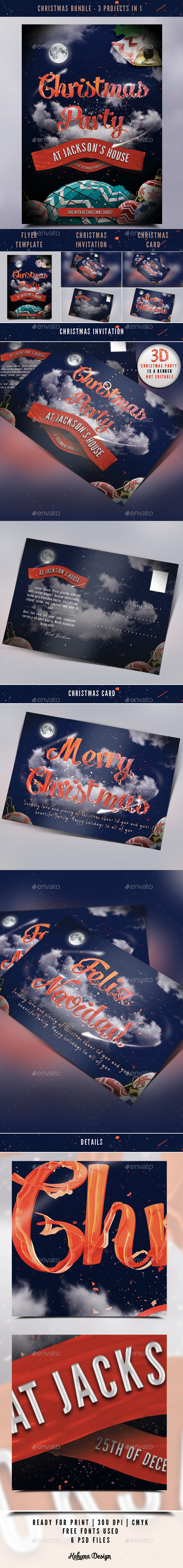 Christmas Bundle - Holiday Greeting Cards