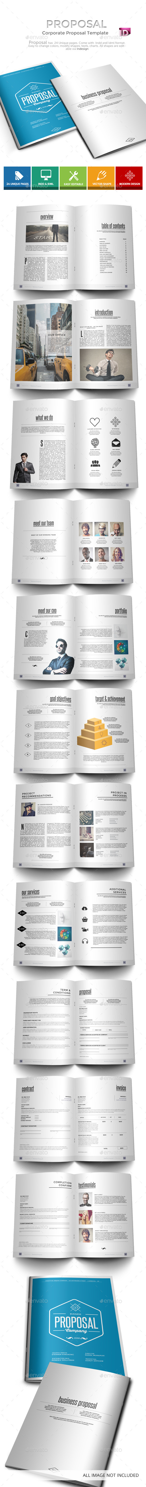 Proposal - Business Proposal Template - Proposals & Invoices Stationery