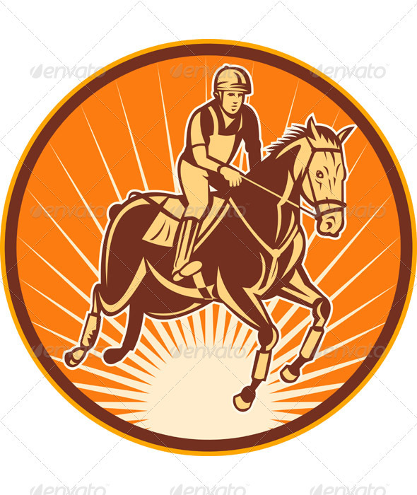 Equestrian And Horse Show Jumping