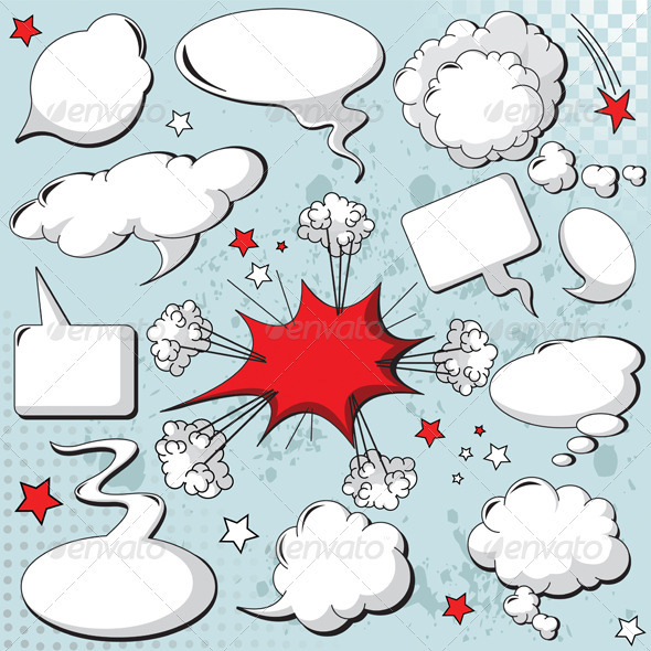 Speech bubbles - Decorative Symbols Decorative