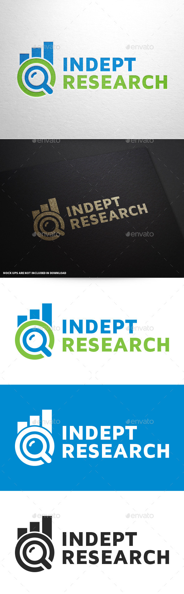 Indept Research Logo - Symbols Logo Templates