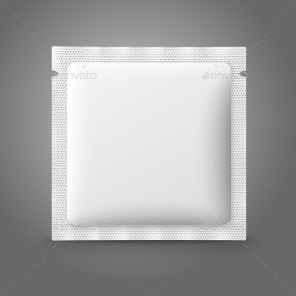 Blank White Package - Man-made Objects Objects