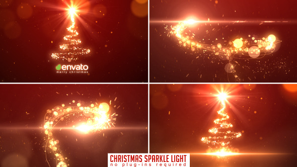 Christmas Sparkle Light - VideoHive 9598656