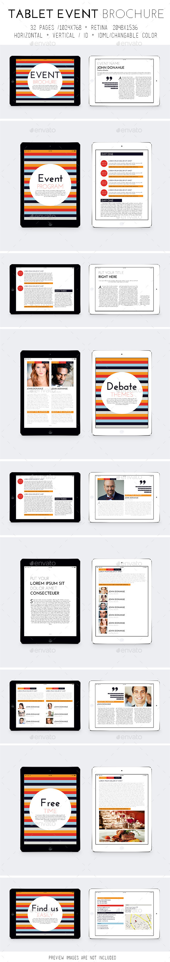 iPad & Tablet Event Template - Digital Magazines ePublishing