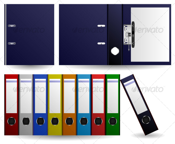 Files and Folders Vector - Man-made Objects Objects