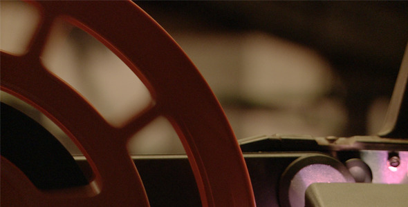 Film Reel on Projector 2