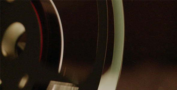 Film Reel on Projector 3