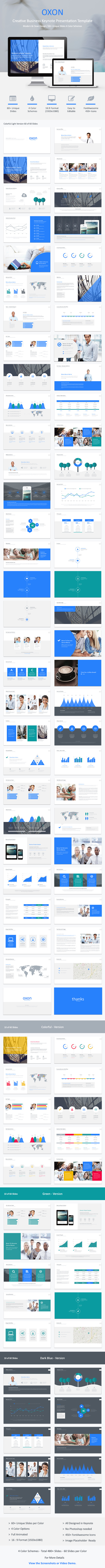 Oxon - Keynote Presentation Template - Business Keynote Templates