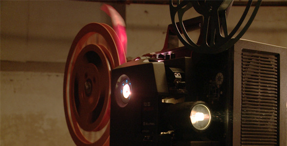 Film Projector in Operation 5