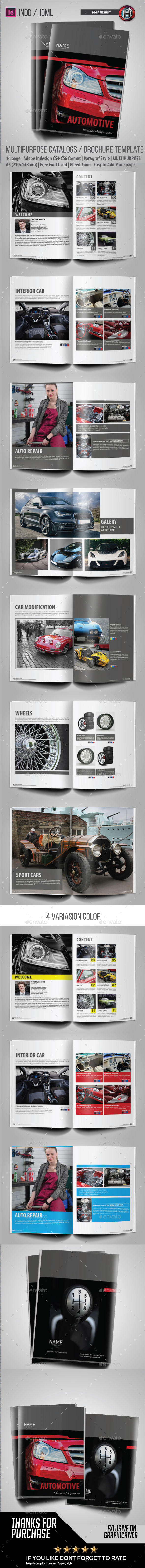 Catalogs / Brochure Automotive - Catalogs Brochures