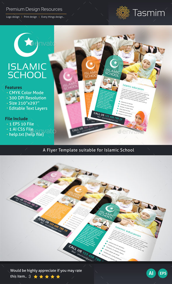 Islamic school Flyer - Corporate Flyers