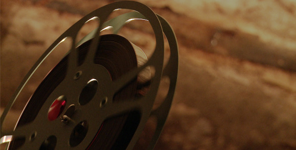 Film Reel on Projector 7