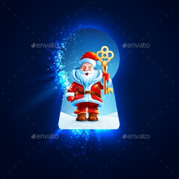 Santa Claus Background - Christmas Seasons/Holidays