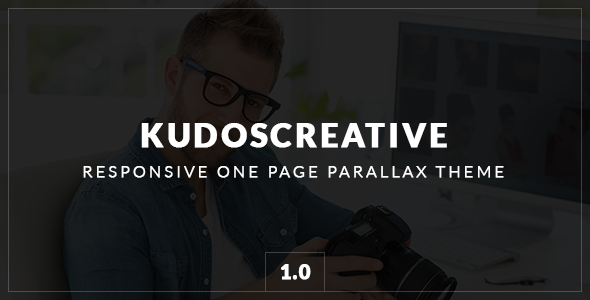 Excellent KudosCreative - Responsive One-Page Parallax Theme