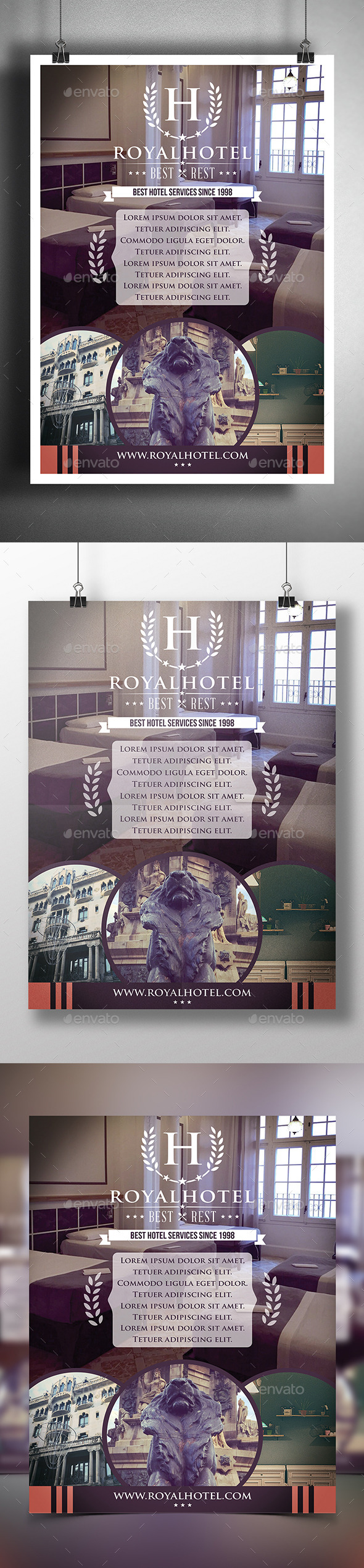 Hotel Poster Flyer Template - Corporate Flyers