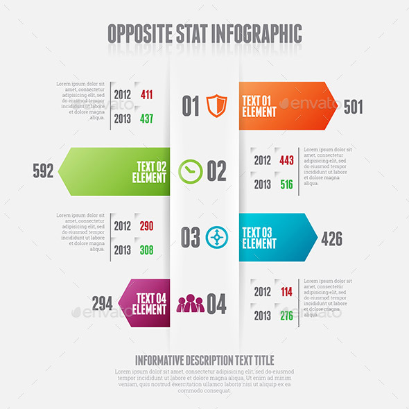 Opposite Stat Infographic - Infographics
