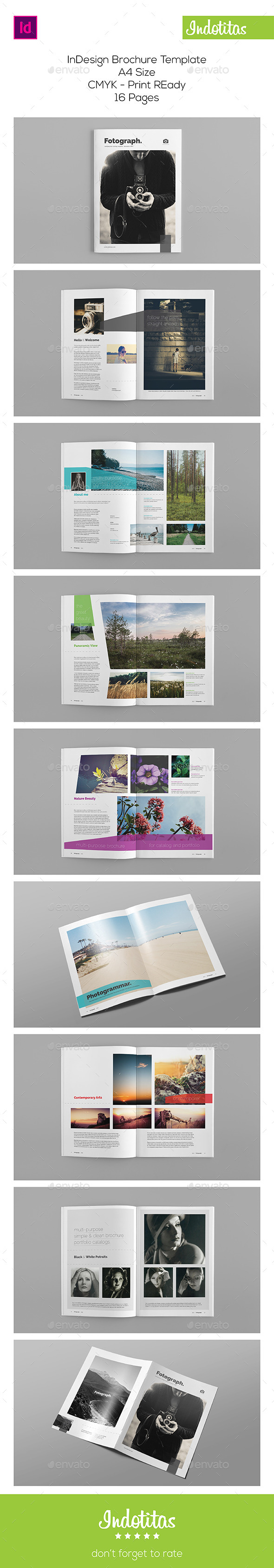 A4 Portfolio Brochure - Portfolio Brochures