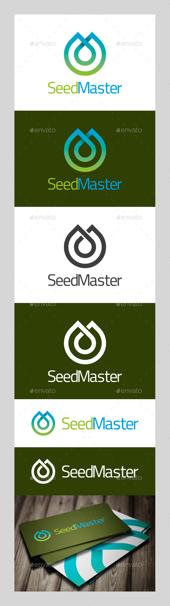 SeedMaster Logo - Nature Logo Templates