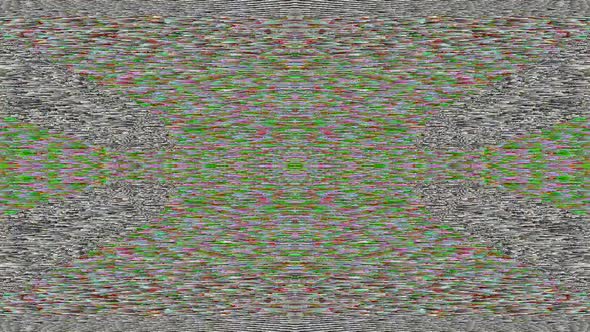 Multicolored Neon Futuristic Psychedelic Interference Background