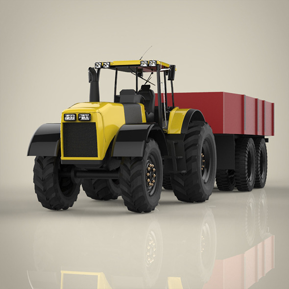 Tractor - 3Docean 9642391