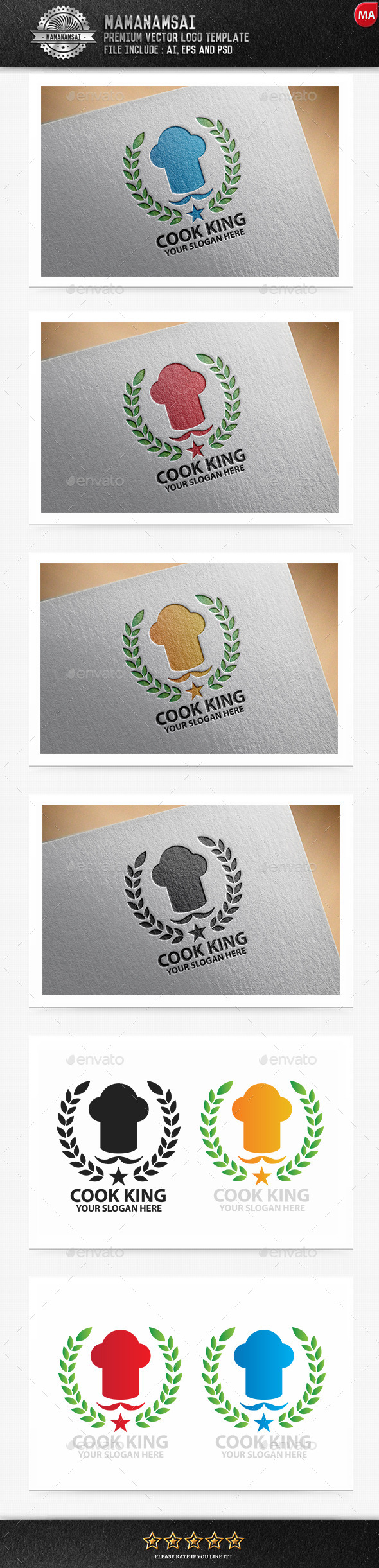 Cook King Logo - Logo Templates