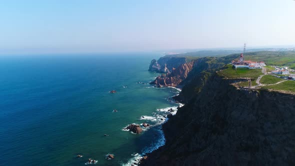 Rocks and Cliffs in the Mediterranean sea alt
