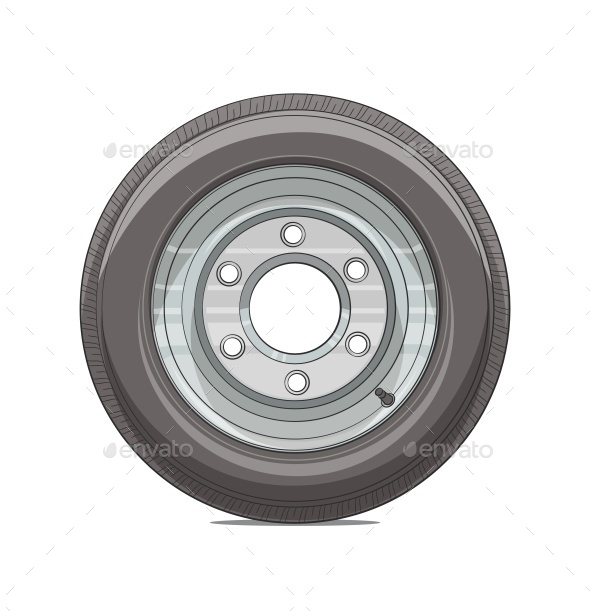Car Wheel - Man-made Objects Objects
