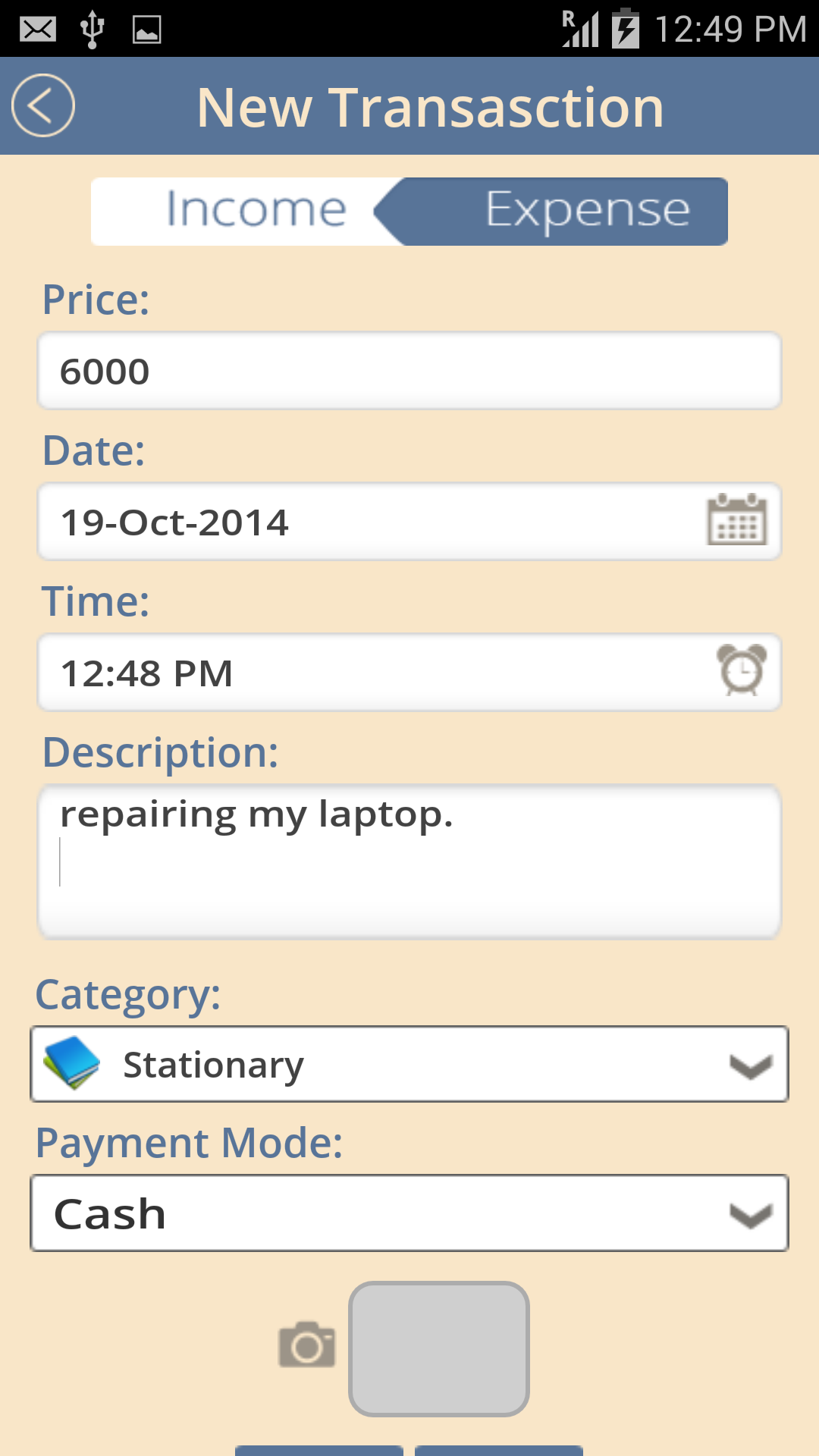 home expense manager