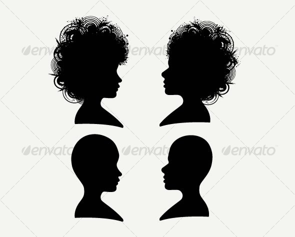 Lady - Characters Vectors