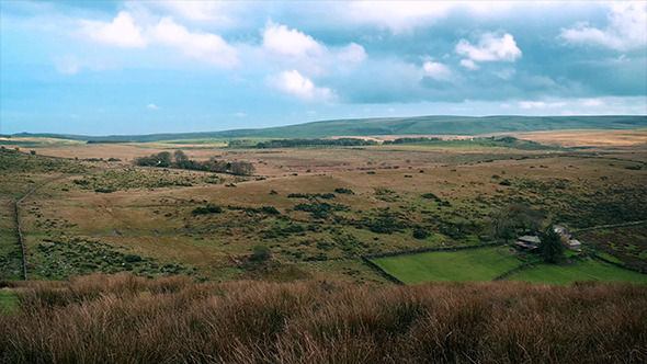 Moorland Farm And Fields alt
