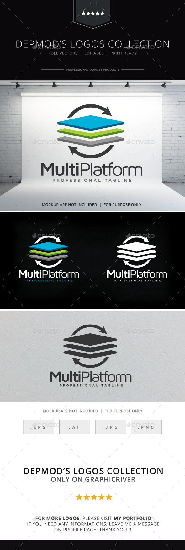 Multi Platform Logo - Symbols Logo Templates