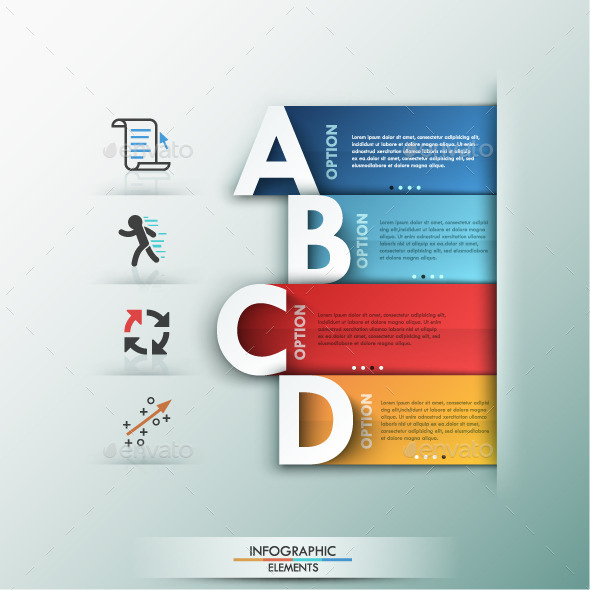 Modern Infographic Options Template - Infographics