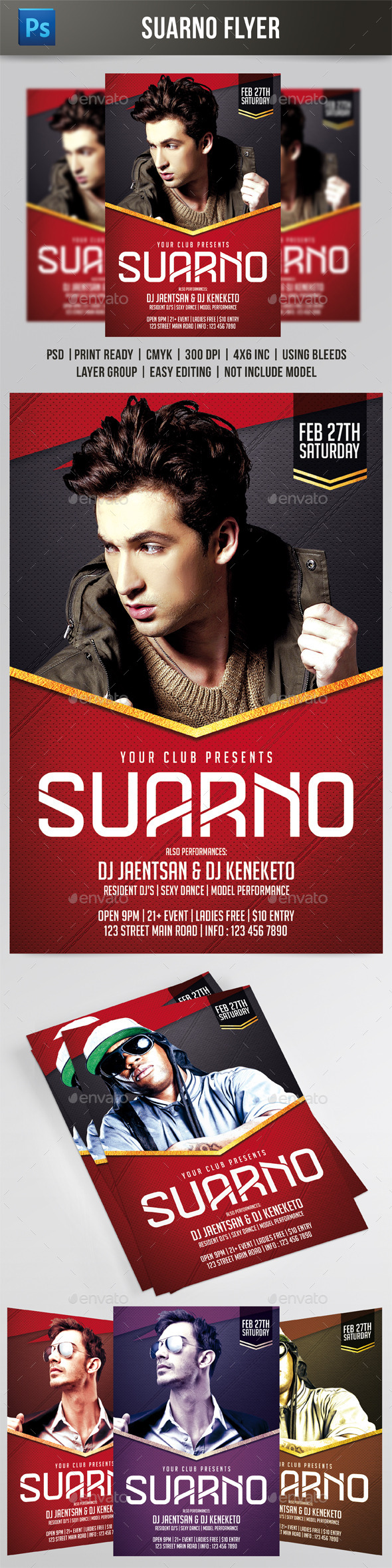 Suarno Flyer - Events Flyers