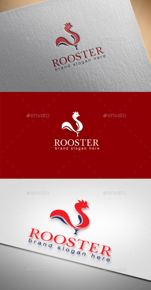 Rooster Logo - Animals Logo Templates